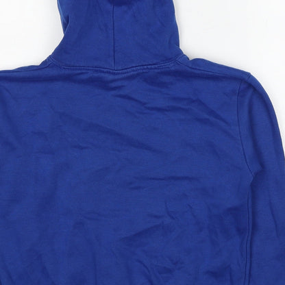 Urban Road Boys Blue Cotton Pullover Hoodie Size 9-10 Years Pullover