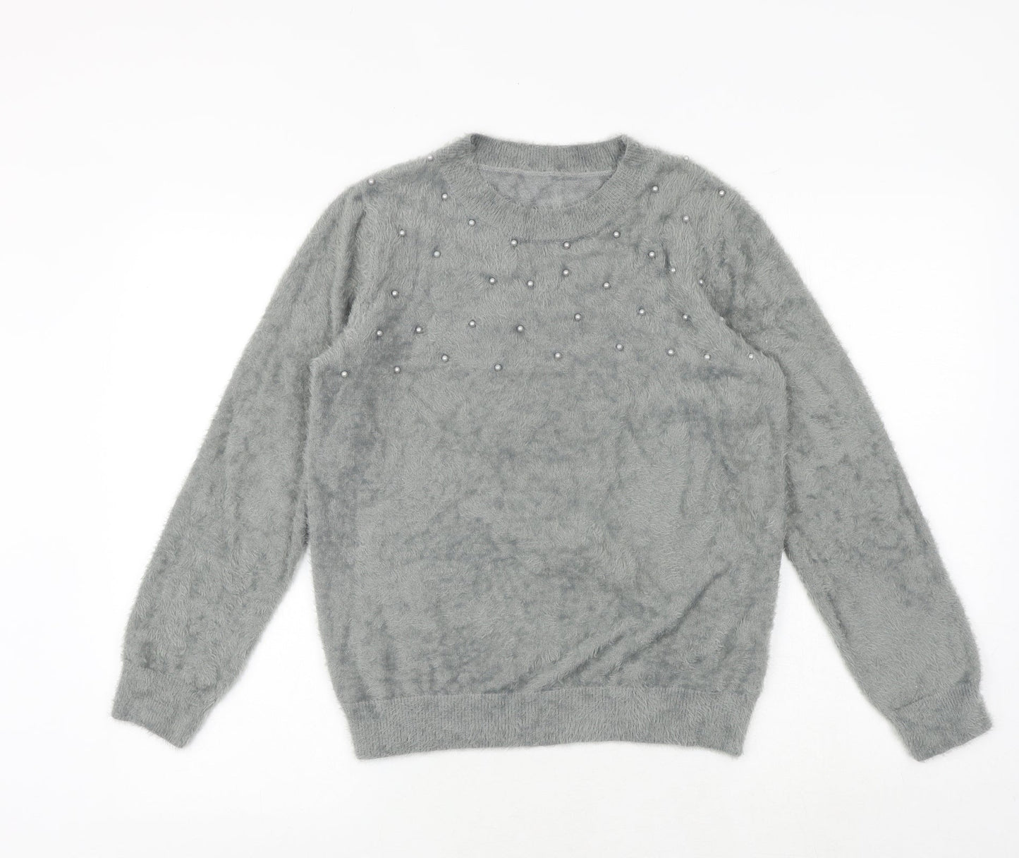 Womens UK Size S Klass Grey Pullover Jumper
