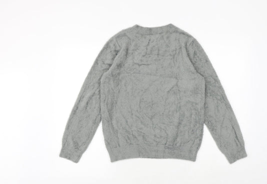 Womens UK Size S Klass Grey Pullover Jumper