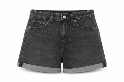 Womens UK Size 8 Weekday Regular Fit Basic Shorts