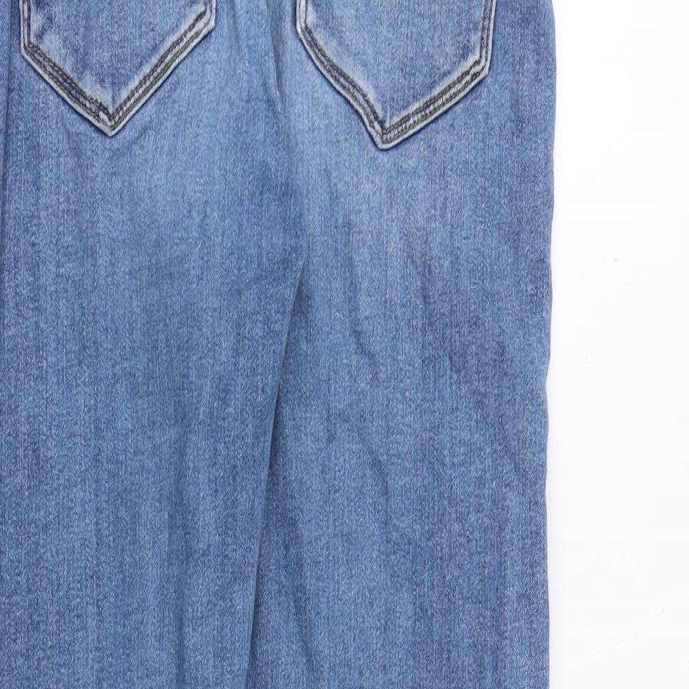 ASOS Womens Blue Cotton Skinny Jeans Size 26 in Regular Zip