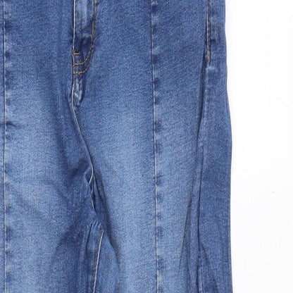 Urban Bliss Womens Black Cotton Skinny Jeans Size 10 Regular Zip