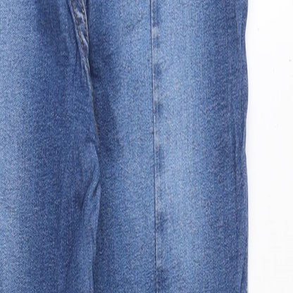 Urban Bliss Womens Black Cotton Skinny Jeans Size 10 Regular Zip