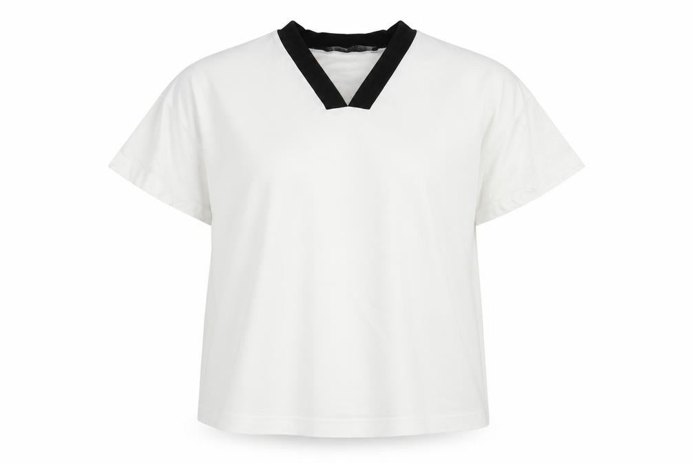 Womens UK Size L French Connection White Basic Blouse