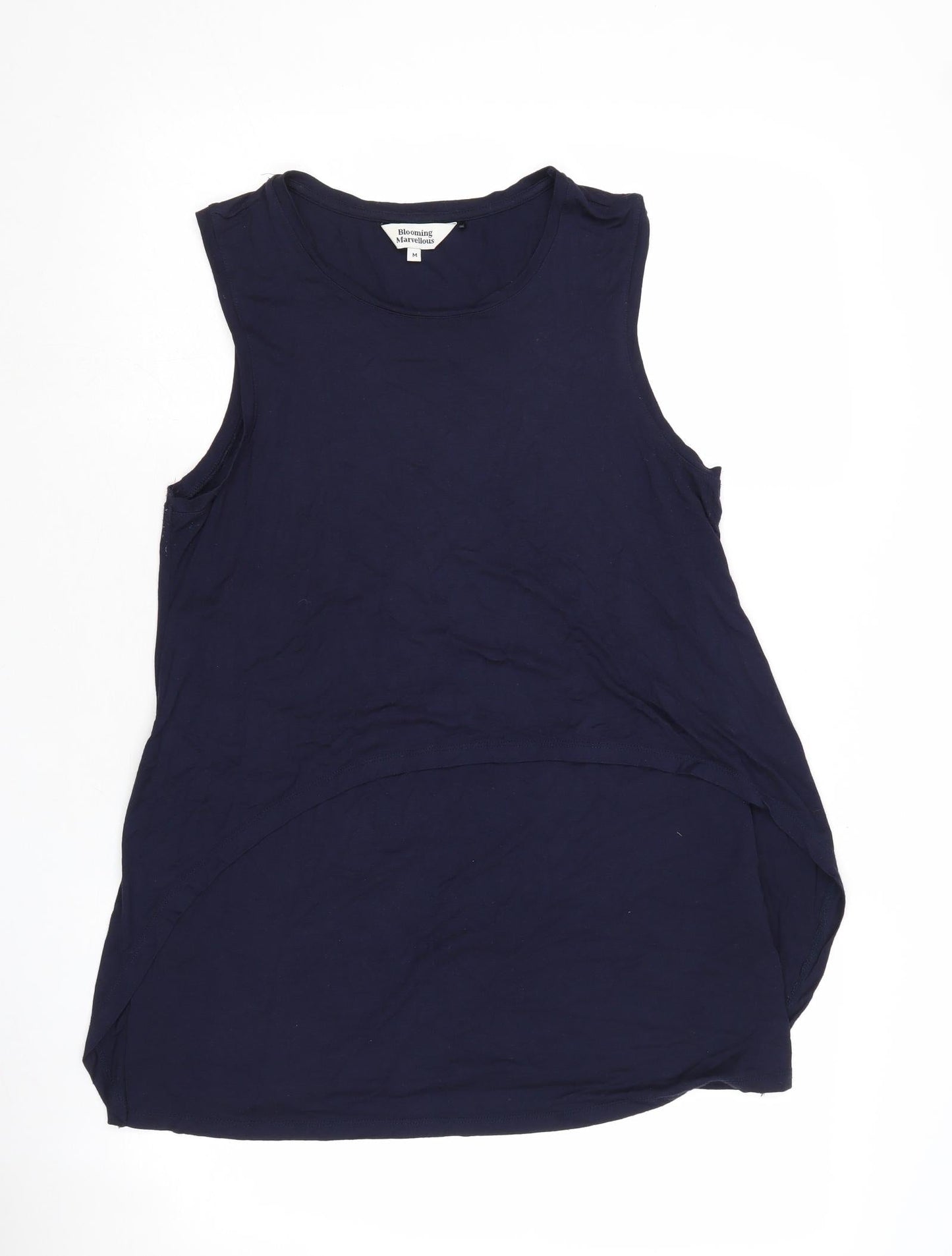 Womens UK Size M Blooming Marvellous Blue Basic Tank