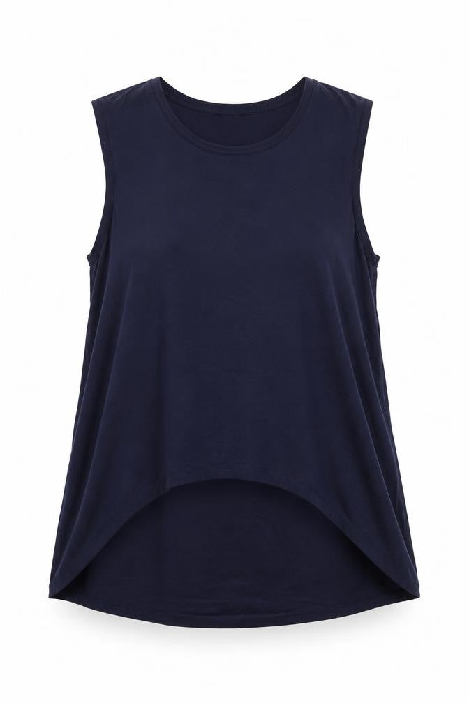 Womens UK Size M Blooming Marvellous Blue Basic Tank