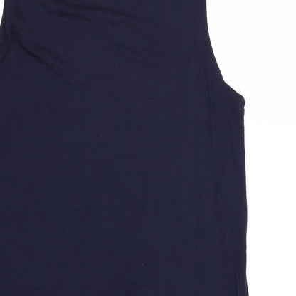 Womens UK Size M Blooming Marvellous Blue Basic Tank
