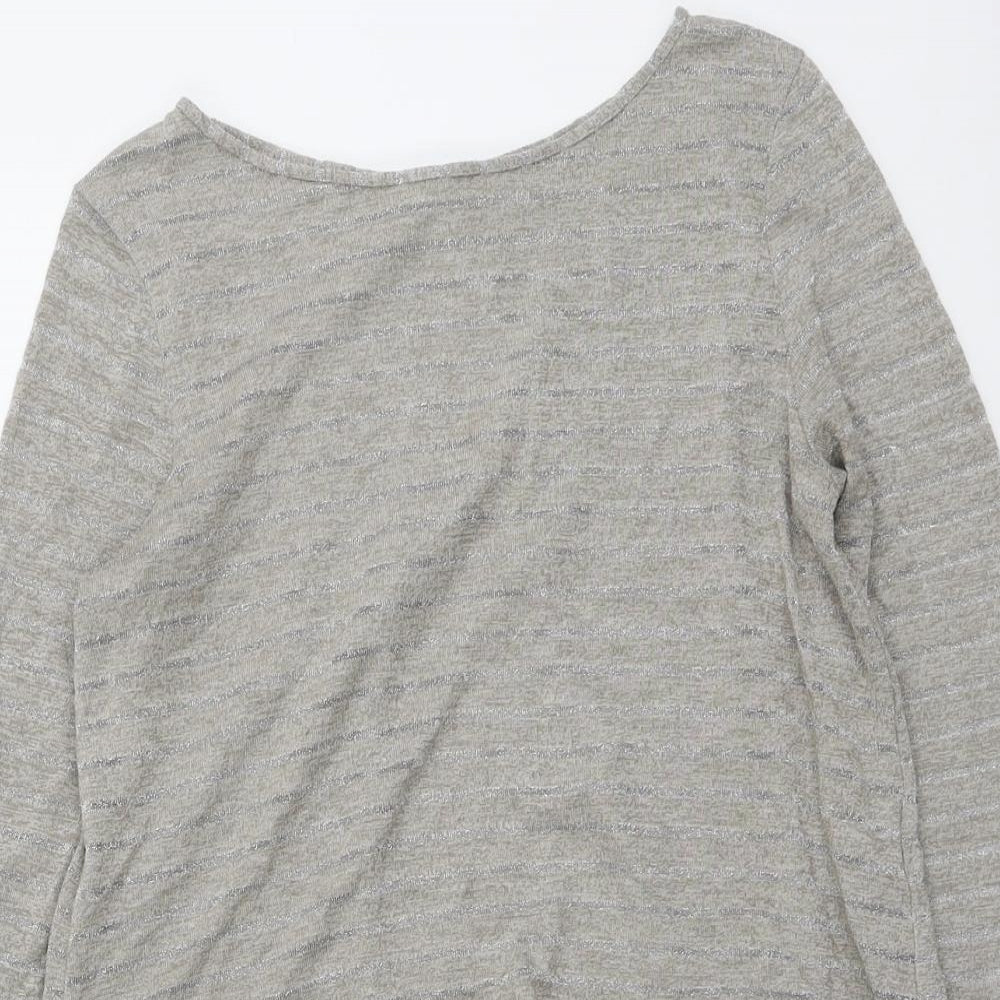 Womens UK Size M Oasis Beige Pullover Jumper