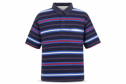 Mens UK Size L Casual Club Cotton Polo Shirt
