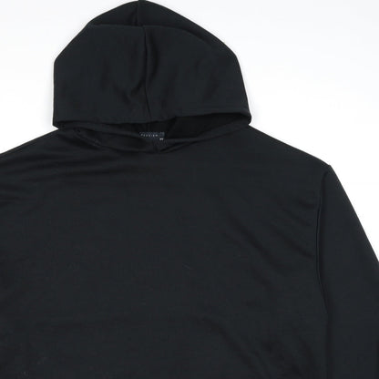 Womens UK Size 10 ASOS Black Pullover Hoodie