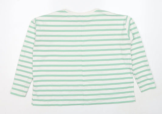 Womens UK Size 10 ASOS White Pullover Sweatshirt