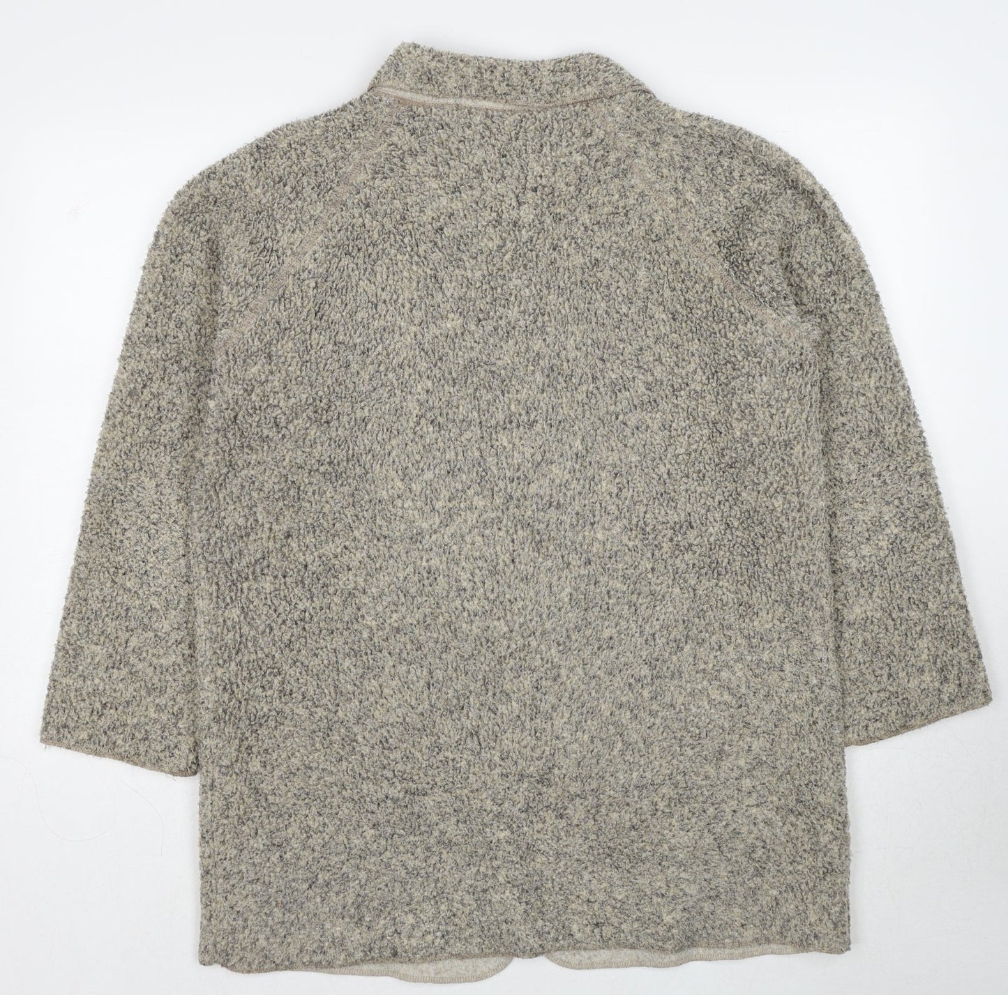 Liz Claiborne Womens Beige Jacket Size M Toggle