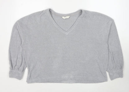Womens UK Size XL Marks and Spencer Grey Pullover Sweatshirt