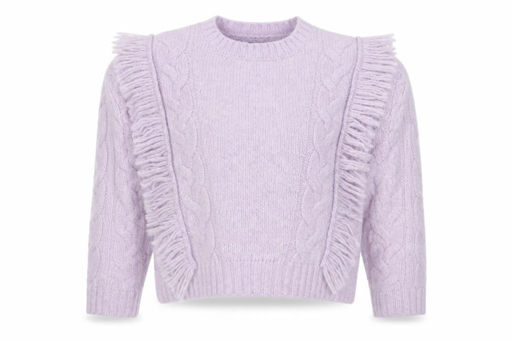 Womens UK Size S Brave Soul Purple Pullover Jumper
