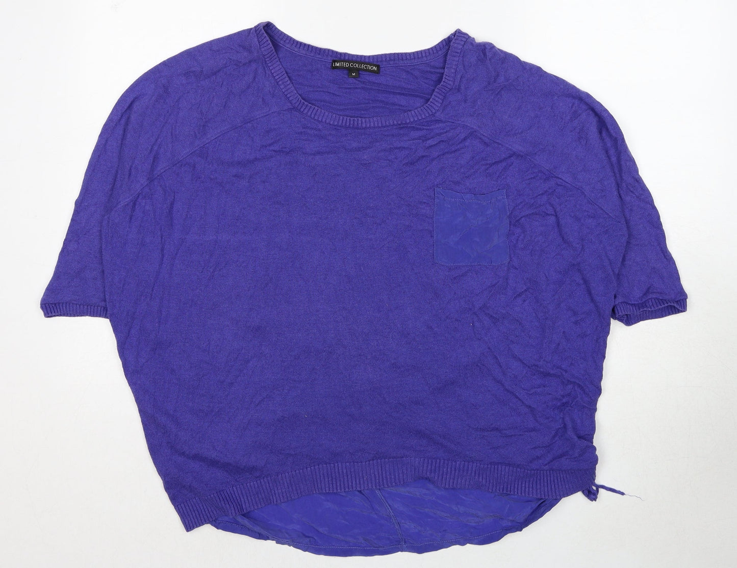 Womens UK Size M Marks and Spencer Blue Basic Blouse