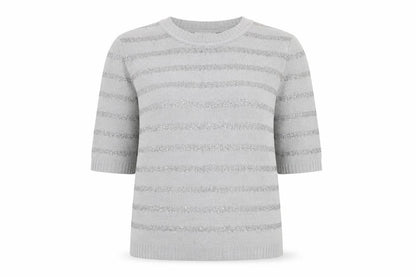 Womens UK Size L Fay Louise Grey Pullover Jumper