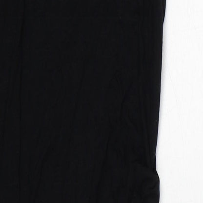 Max Studio Womens Black Viscose Sheath Size XS One Shoulder Pullover