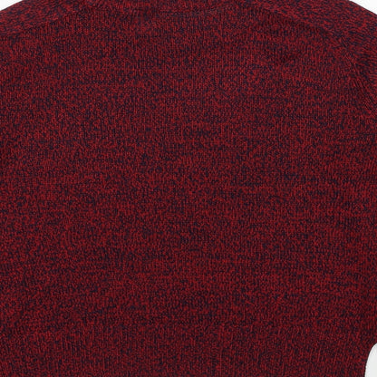 Womens UK Size XS Divided by H&M Red Pullover Jumper