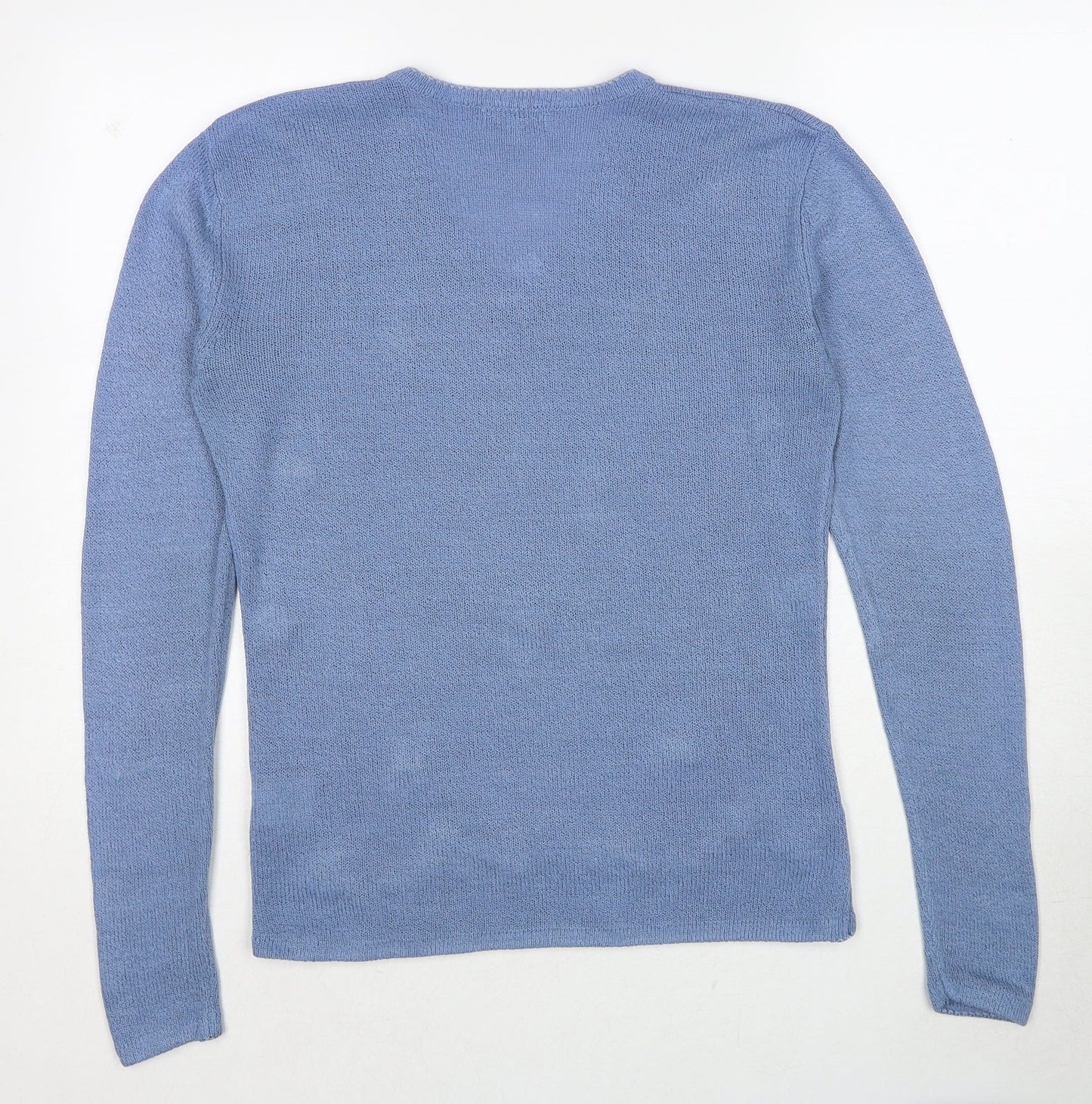 Womens UK Size S Bonmarché Blue Pullover Jumper