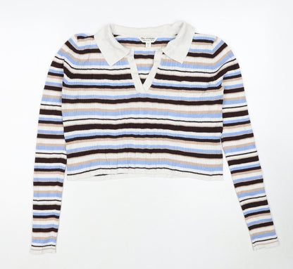 Womens UK Size 12 Miss Selfridge Multicoloured Pullover Jumper