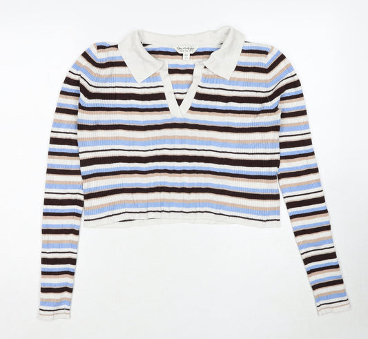 Womens UK Size 12 Miss Selfridge Multicoloured Pullover Jumper
