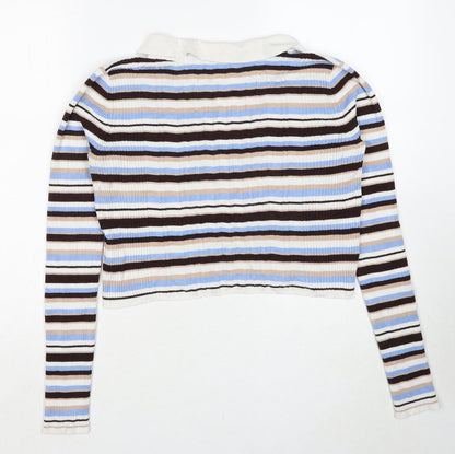 Womens UK Size 12 Miss Selfridge Multicoloured Pullover Jumper