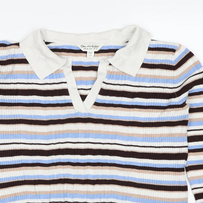 Womens UK Size 12 Miss Selfridge Multicoloured Pullover Jumper