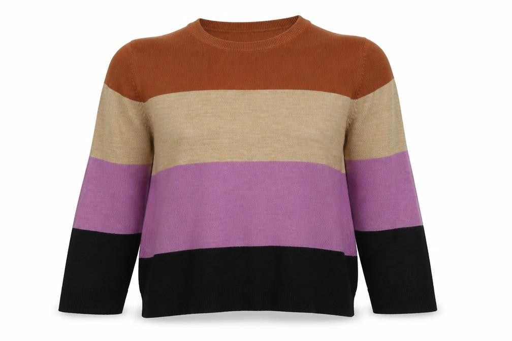 Womens UK Size 14 Marks and Spencer Multicoloured Pullover Jumper