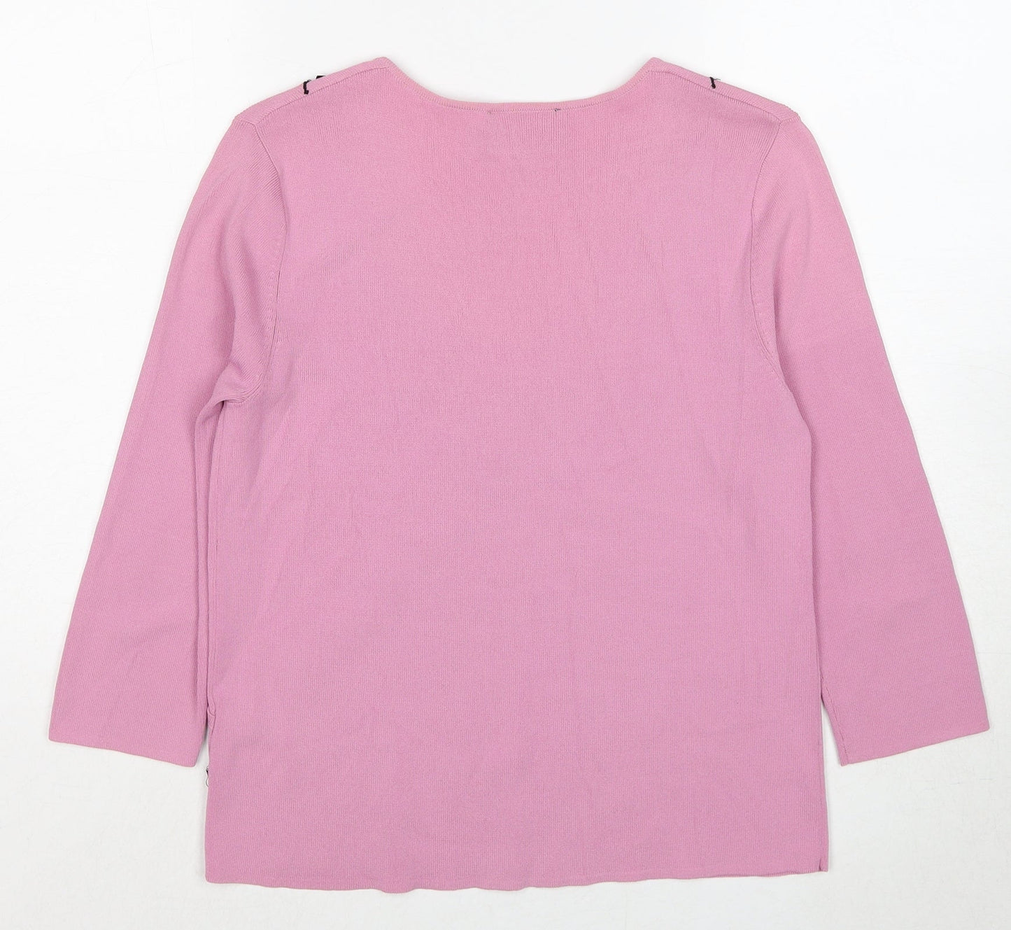 Womens UK Size S Casamia Pink Pullover Jumper
