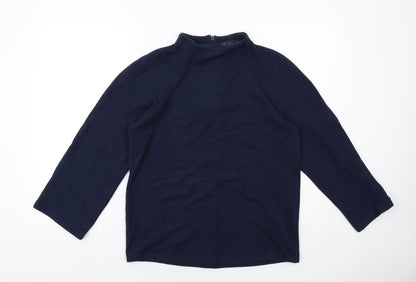 Womens UK Size 12 Marks and Spencer Blue Pullover Sweatshirt