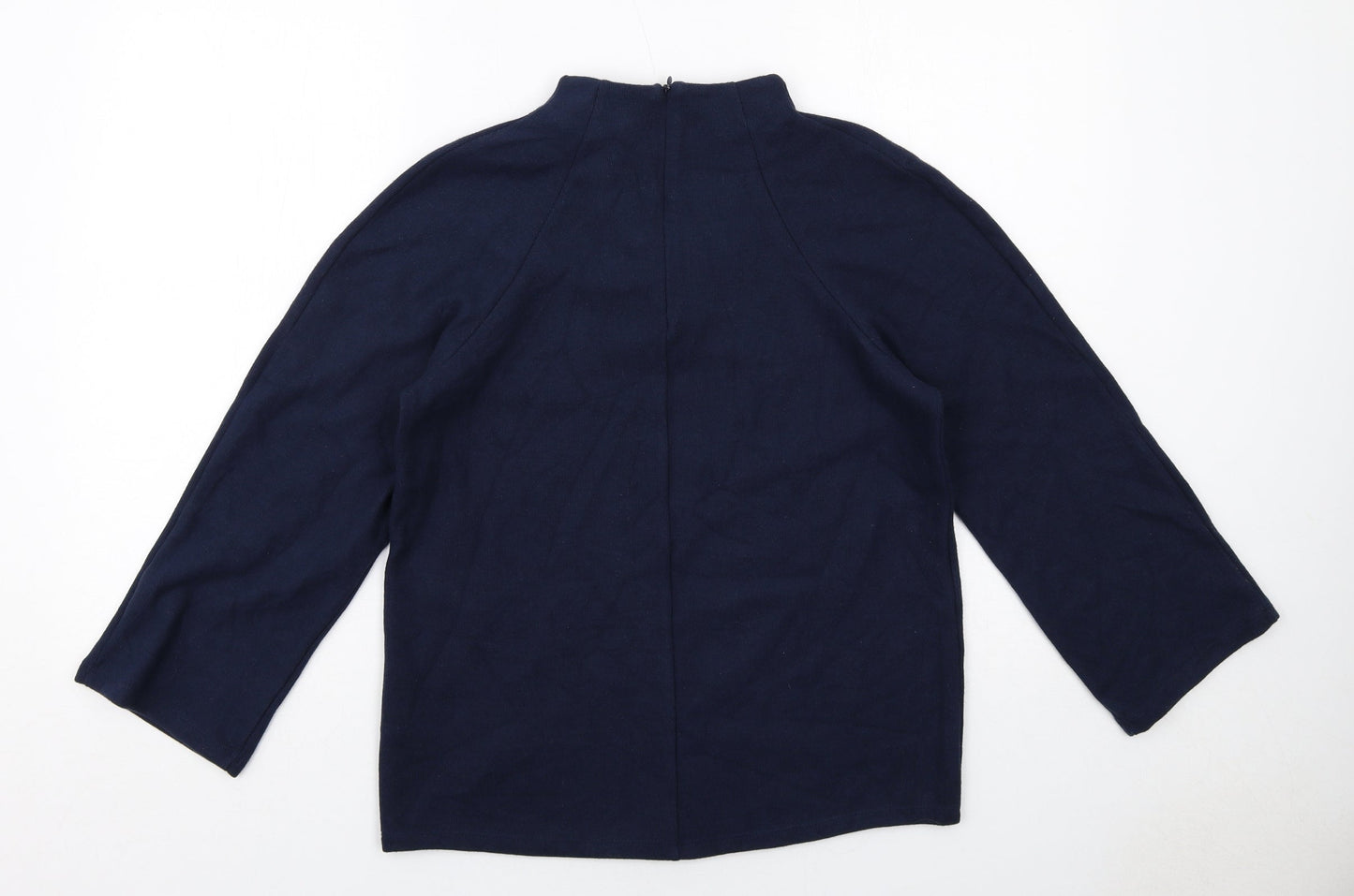 Womens UK Size 12 Marks and Spencer Blue Pullover Sweatshirt