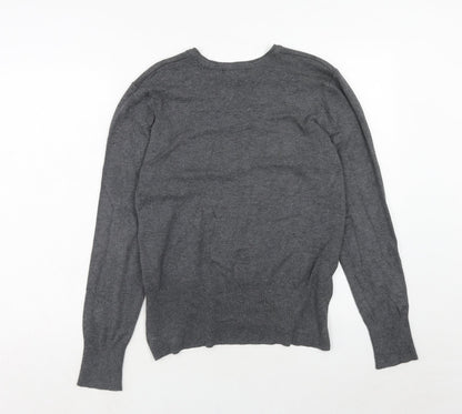 Womens UK Size 18 Debenhams Grey Pullover Jumper