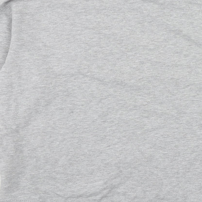 H&M Womens Grey Cotton Pullover Sweatshirt Size M Pullover