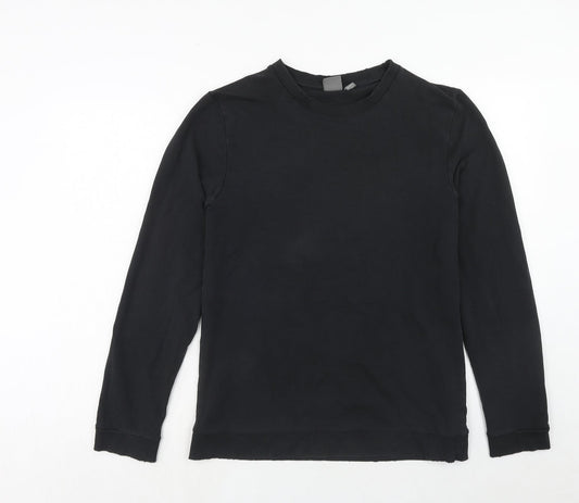 Womens UK Size M ASOS Black Pullover Sweatshirt