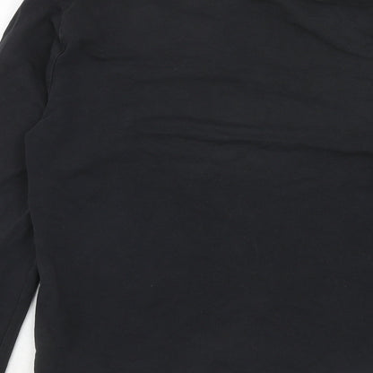 Womens UK Size M ASOS Black Pullover Sweatshirt