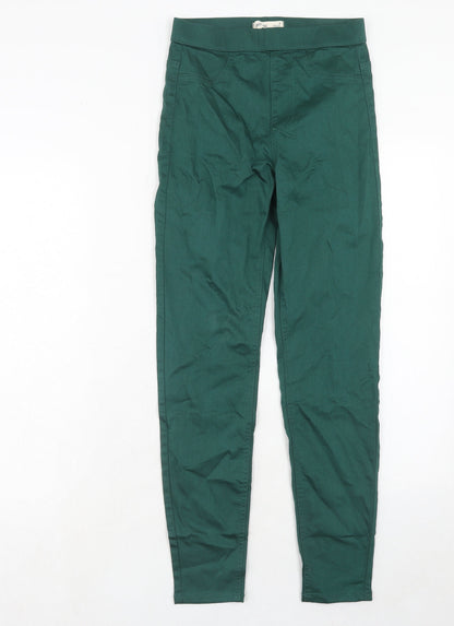 Womens UK Size 6 Marks and Spencer Regular Fit Jegging Green Jeans