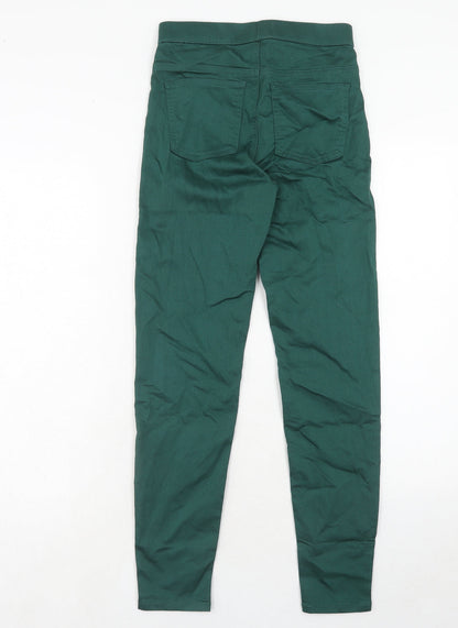Womens UK Size 6 Marks and Spencer Regular Fit Jegging Green Jeans