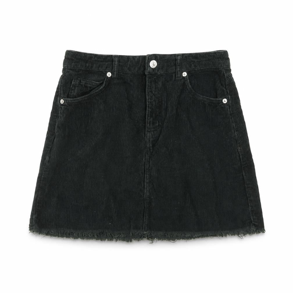 Womens UK Size 8 Topshop A-Line Denim Skirt