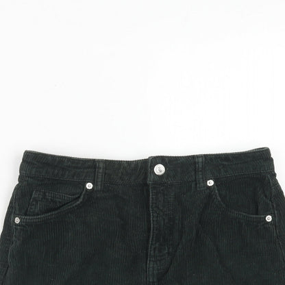 Womens UK Size 8 Topshop A-Line Denim Skirt