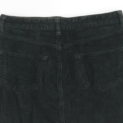 Womens UK Size 8 Topshop A-Line Denim Skirt