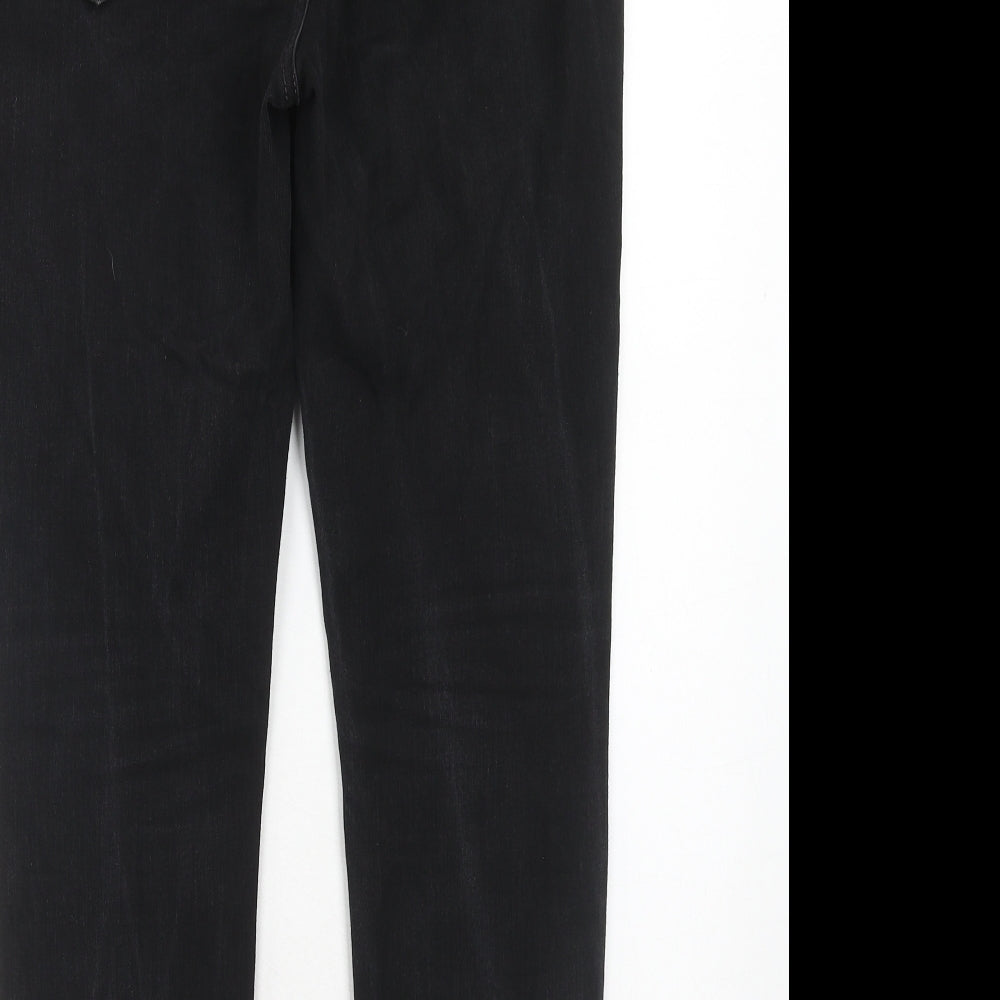 Womens UK Size 32 in Marks and Spencer Regular Fit Skinny Black Jeans
