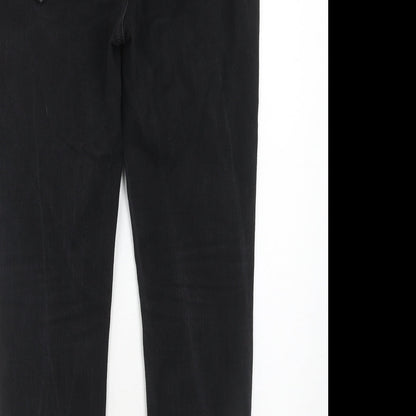Womens UK Size 32 in Marks and Spencer Regular Fit Skinny Black Jeans