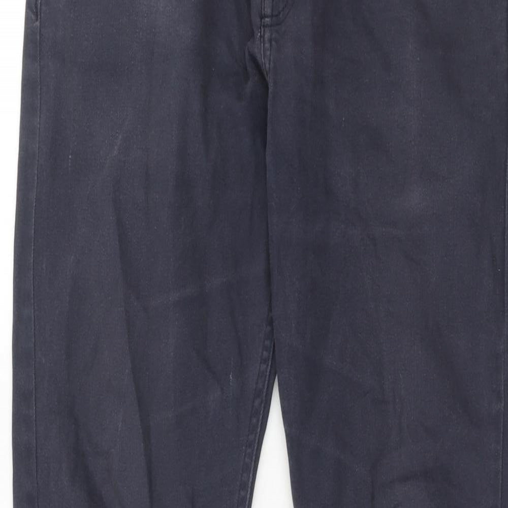 H&M Mens Black Cotton Skinny Jeans Size 31 in Regular Zip