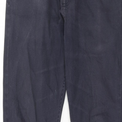 H&M Mens Black Cotton Skinny Jeans Size 31 in Regular Zip