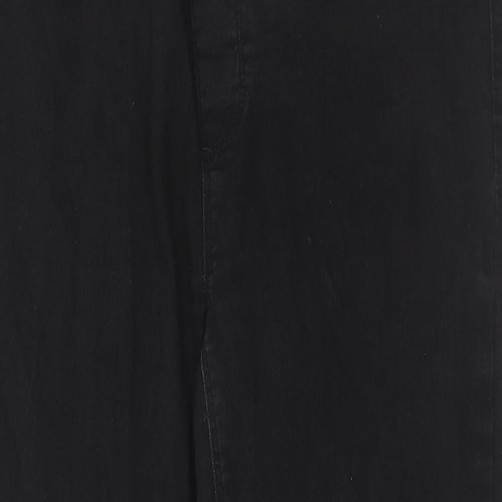 Dorothy Perkins Womens Black Cotton Skinny Jeans Size 10 Regular