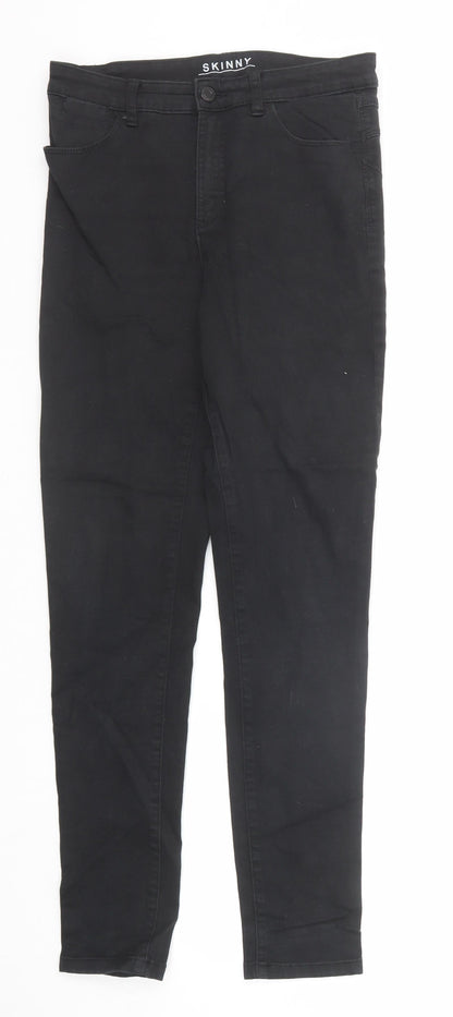 Womens UK Size 10 Marks and Spencer Regular Fit Skinny Black Jeans