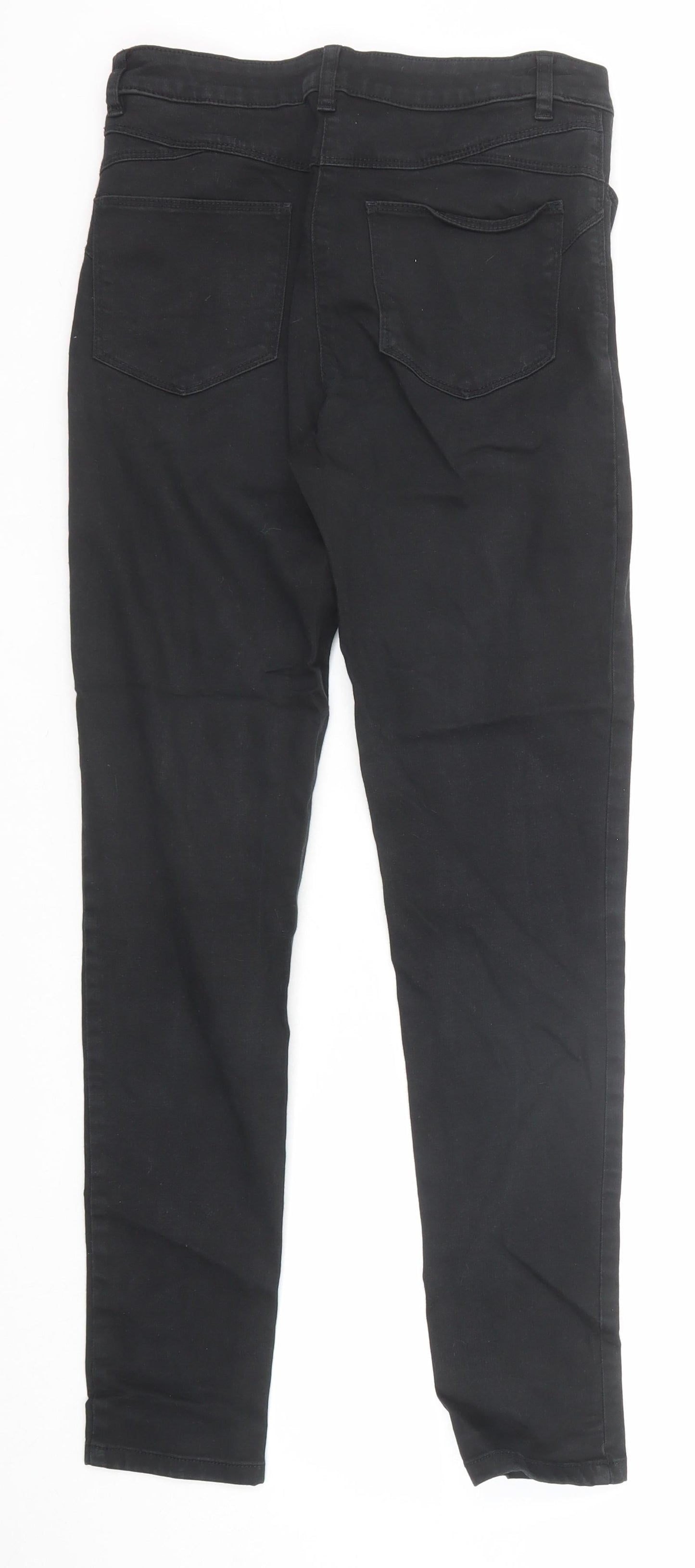 Womens UK Size 10 Marks and Spencer Regular Fit Skinny Black Jeans