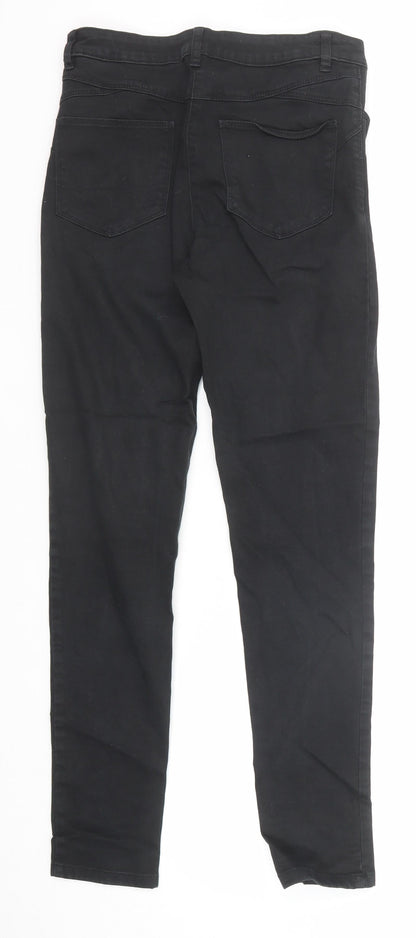 Womens UK Size 10 Marks and Spencer Regular Fit Skinny Black Jeans