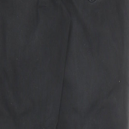 Womens UK Size 8 Marks and Spencer Regular Fit Straight Black Jeans