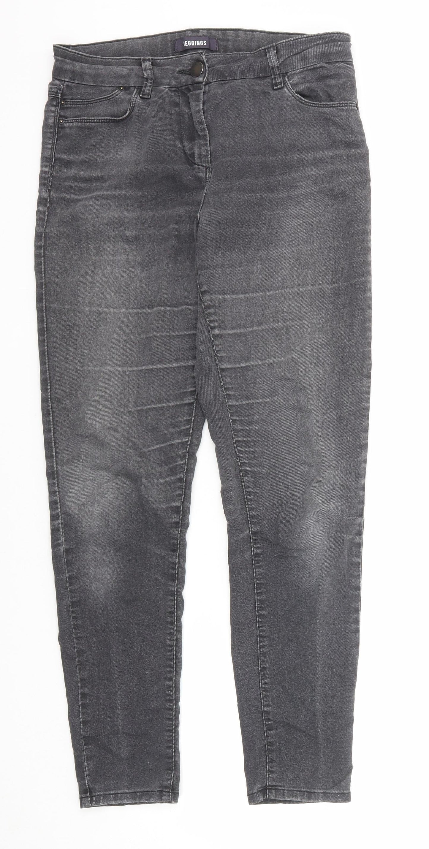 Womens UK Size 10 Marks and Spencer Regular Fit Jegging Black Jeans